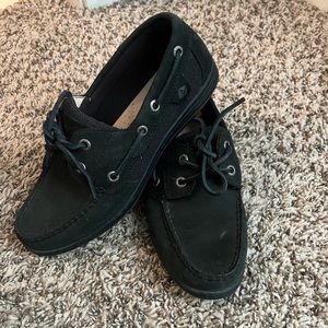 Black sperrys worn once! Very comfortable shoe!